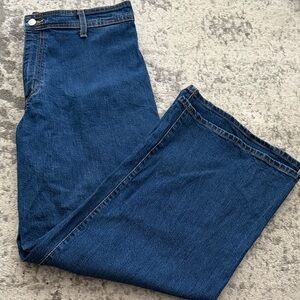 Universal Thread - Women’s Sailor Wide Leg DarkDenim Jeans